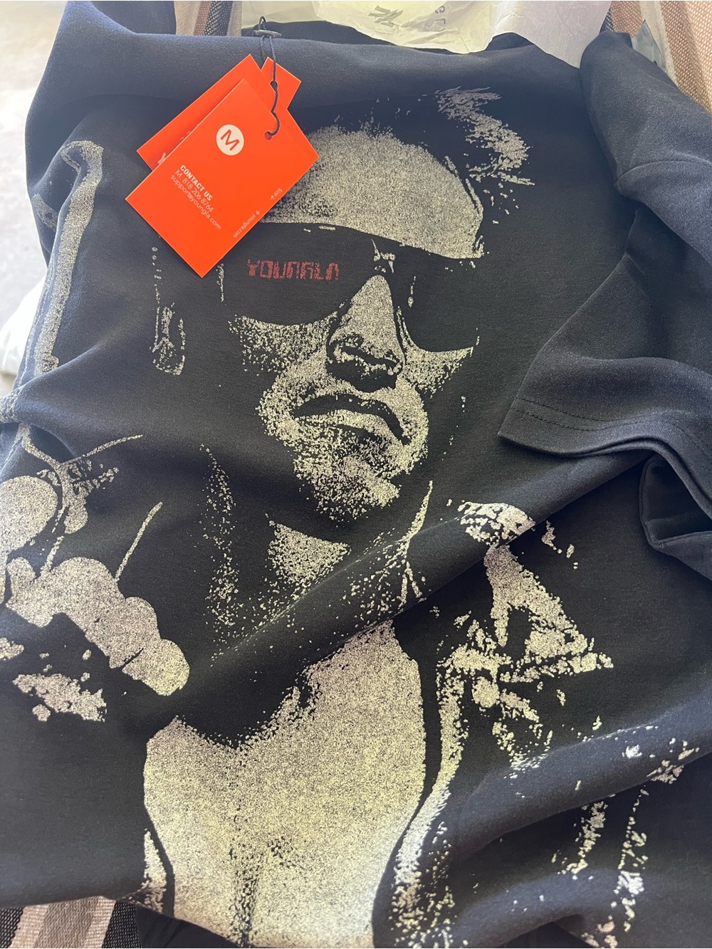 YoungLA terminator tees “ no mercy”